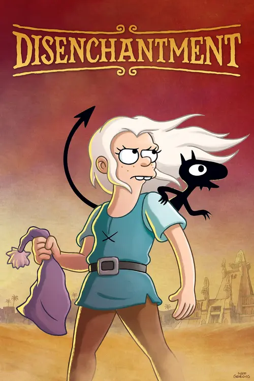 Download Disenchantment (Season 1 4) Hindi Dubbed Complete Netflix WEB Series 480p | 720p HDRip 12 disenchantment season 1